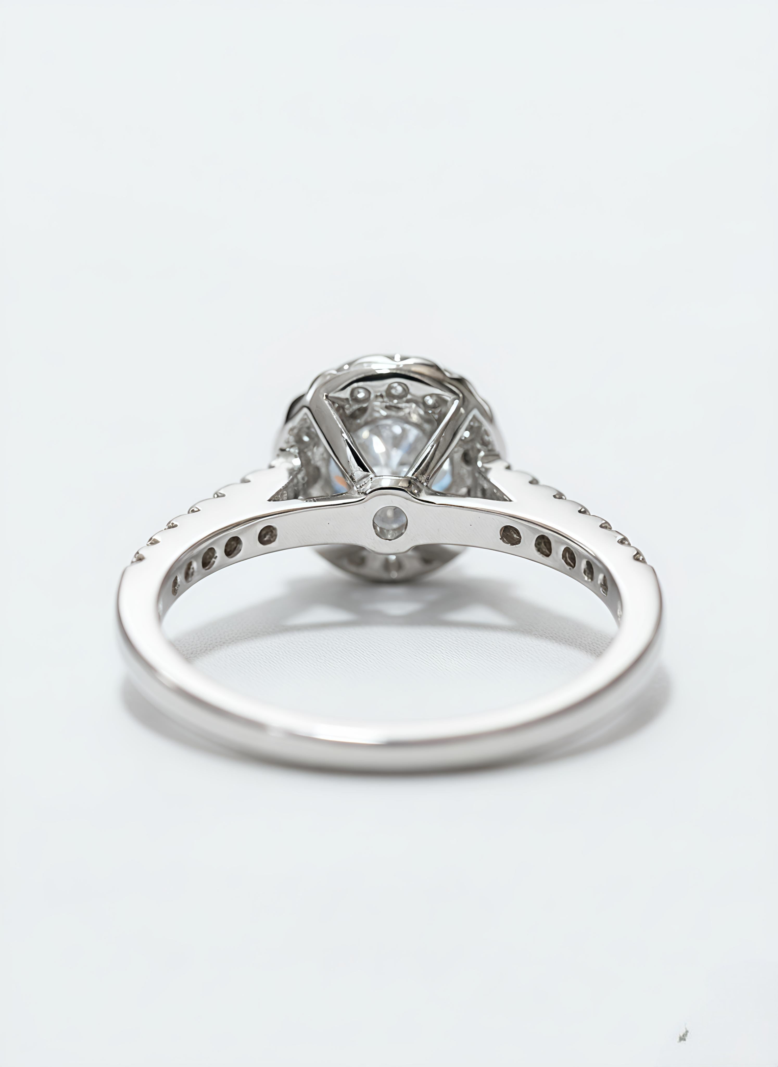“Celeste Halo Ring”